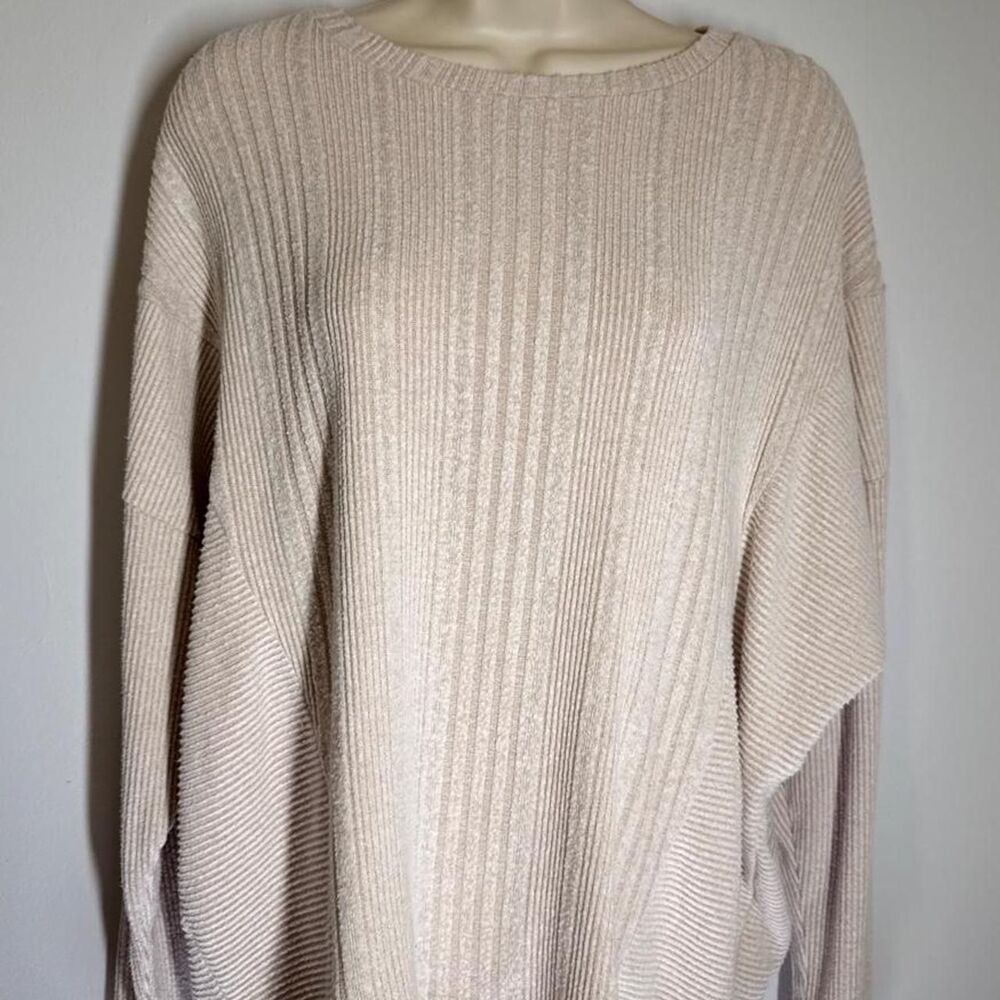 Simply-vera-vera-wang Women's Cream and Tan Jumper